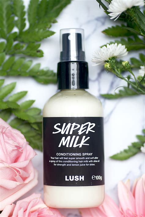 lush super milk hair conditioner reviews.